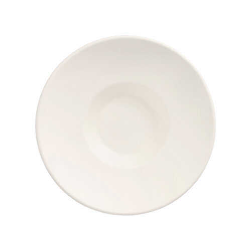9 x 10 Teller Zuckerrohr "pure" rund Ø 14,5 cm · 3,5 cm weiss "Cella"