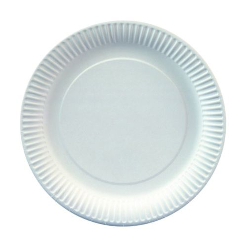 15 x 20 Teller, Pappe rund Ø 23 cm weiss