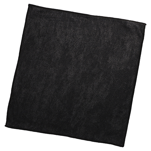 20 x 10 Microfasertücher 40 cm x 40 cm schwarz