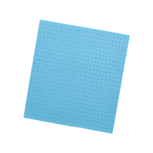 10 x 10 Schwammtücher 20 cm x 18 cm blau