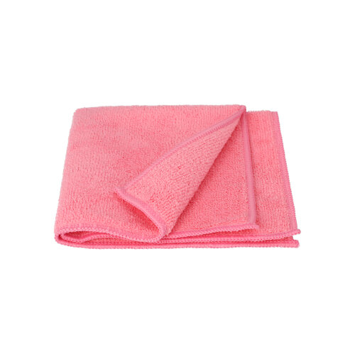 24 x 5 Microfasertücher 32 cm x 32 cm rosa "Profi"
