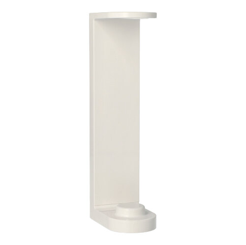 20 x Wandhalter Pumpspender 17,5 cm x 4,2 cm x 6,5 cm weiss zum Kleben
