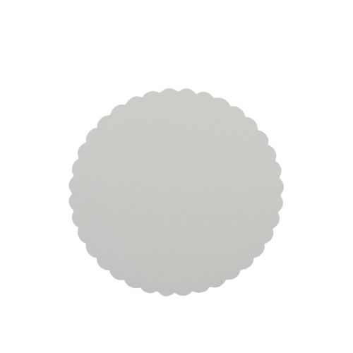 5 x 100 Tortenunterlagen, Pappe [rc] rund Ø 22 cm weiss