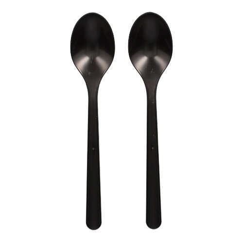 20 x 50 "Circulware" Mehrweg-Löffel PP-MF 18,5 cm schwarz extra stabil