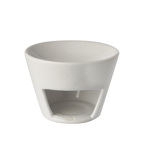 4 x "GALA" Duft Lampe, Keramik Ø 11 cm · 8 cm weiss