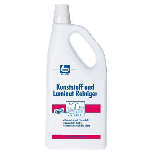 5 x "Dr. Becher" Kunststoff und Laminat Reiniger 2 l