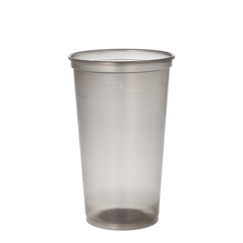 23 x 58 Mehrweg-Trinkbecher PP 0,3 l Ø 7,8 cm · 12,6 cm grau