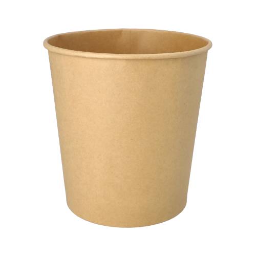 4 x 25 Food-Buckets 3800 ml Ø 18,7 cm · 19,5 cm braun
