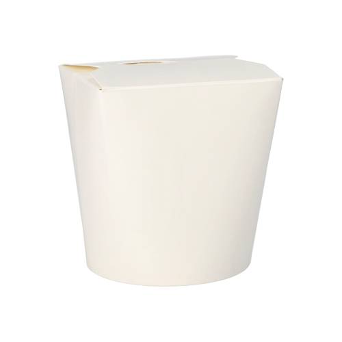 10 x 50 Snackboxen "ASIA" rund 900 ml 11,2 cm x 11 cm x 9,5 cm weiss