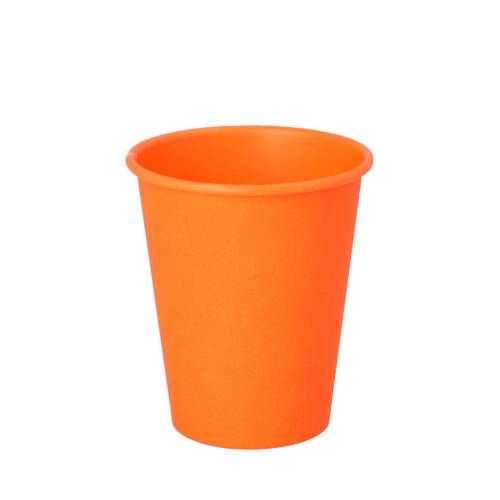 20 x 50 Trinkbecher, Pappe "To Go" 0,2 l Ø 8 cm · 9,2 cm orange