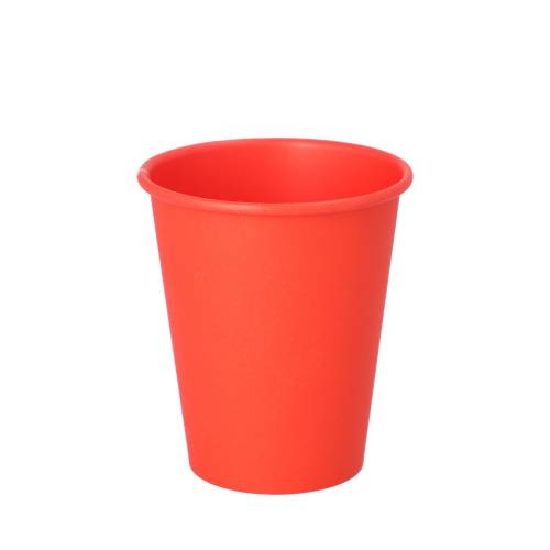 20 x 50 Trinkbecher, Pappe "To Go" 0,2 l Ø 8 cm · 9,2 cm rot