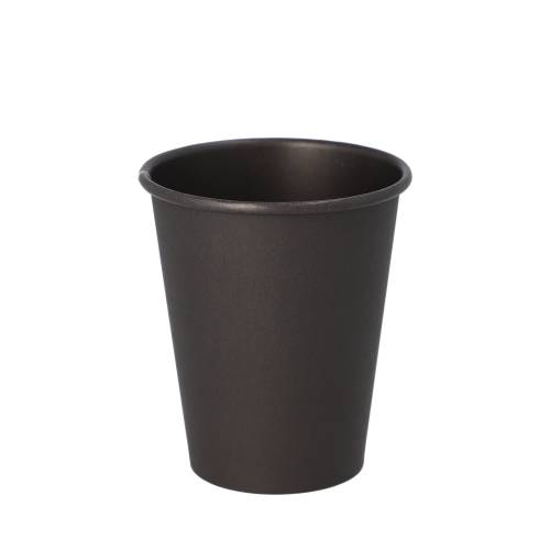 20 x 50 Trinkbecher, Pappe "To Go" 0,2 l Ø 8 cm · 9,2 cm schwarz