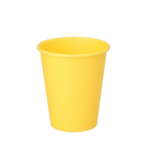 20 x 50 Trinkbecher, Pappe "To Go" 0,2 l Ø 8 cm · 9,2 cm gelb