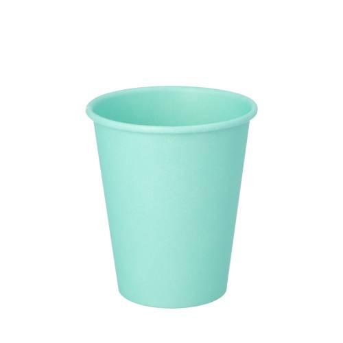 20 x 50 Trinkbecher, Pappe "To Go" 0,2 l Ø 8 cm · 9,2 cm türkis