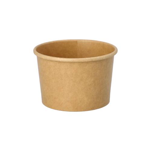 20 x 50 Eisbecher, Pappe 150 ml Ø 8,6 cm · 5,2 cm braun