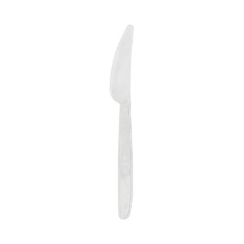 20 x 10 Mehrweg-Messer 18,5 cm transparent