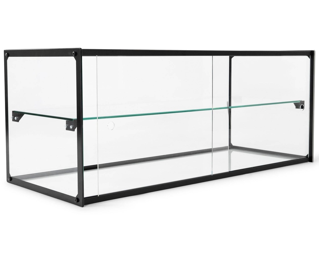 Kuchenvitrine aus gehärtetem Glas - 920 x 390 x 375 mm