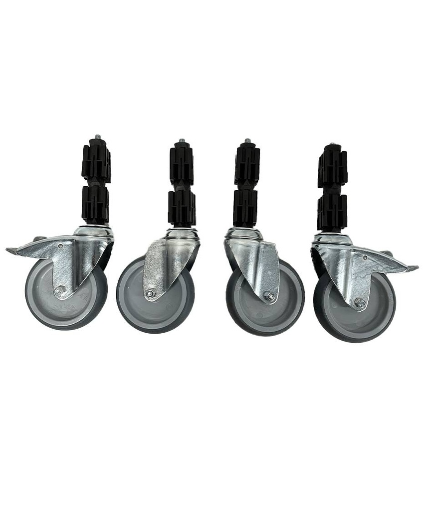 Rädersatz für Tisch 4X, 150 mm