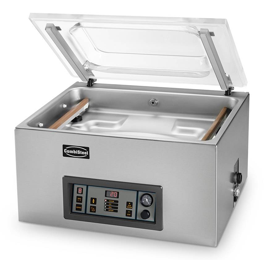 Vakuummaschine Royal aus Edelstahl, 700 x 530 x 440 mm