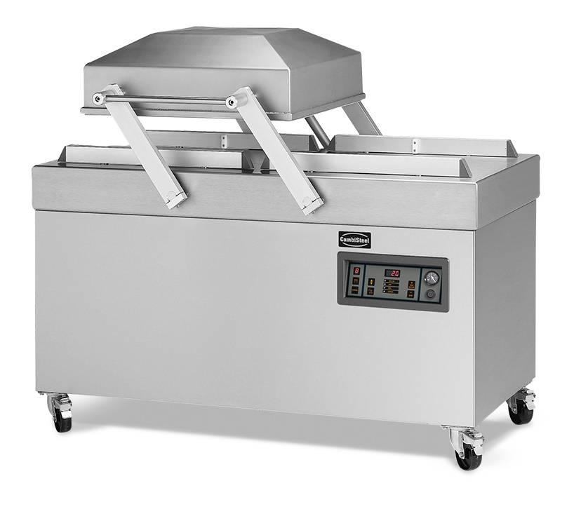 Vakuummaschine Prime aus Edelstahl, 1545 x 790 x 1090 mm