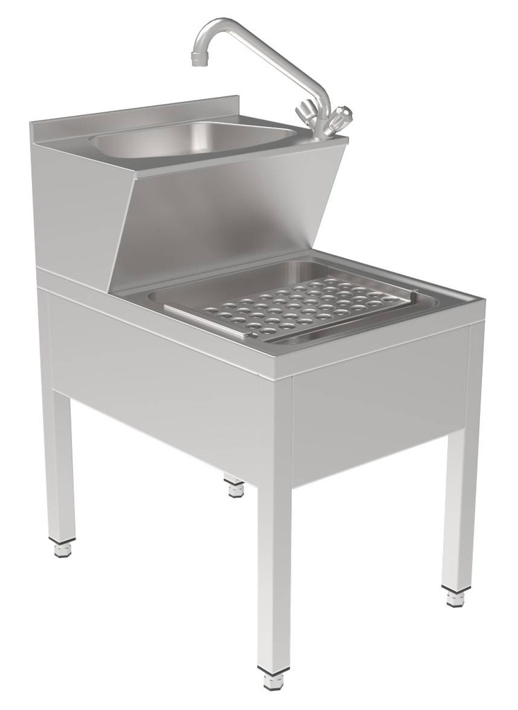 Handwaschbecken, 500 x 700 x 890 mm
