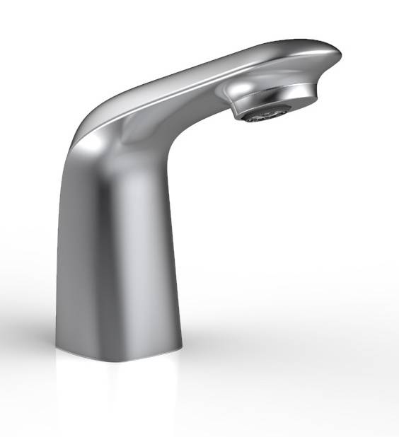 Elektronische Wasserhahn, 58 x 159 x 157 mm
