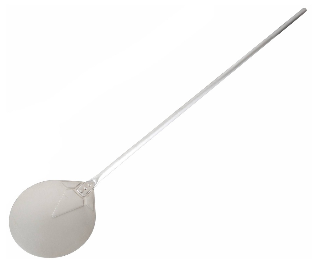 Pizzaschaufel Rund Eben 23-142, 230 x 230 mm, L 1420 mm