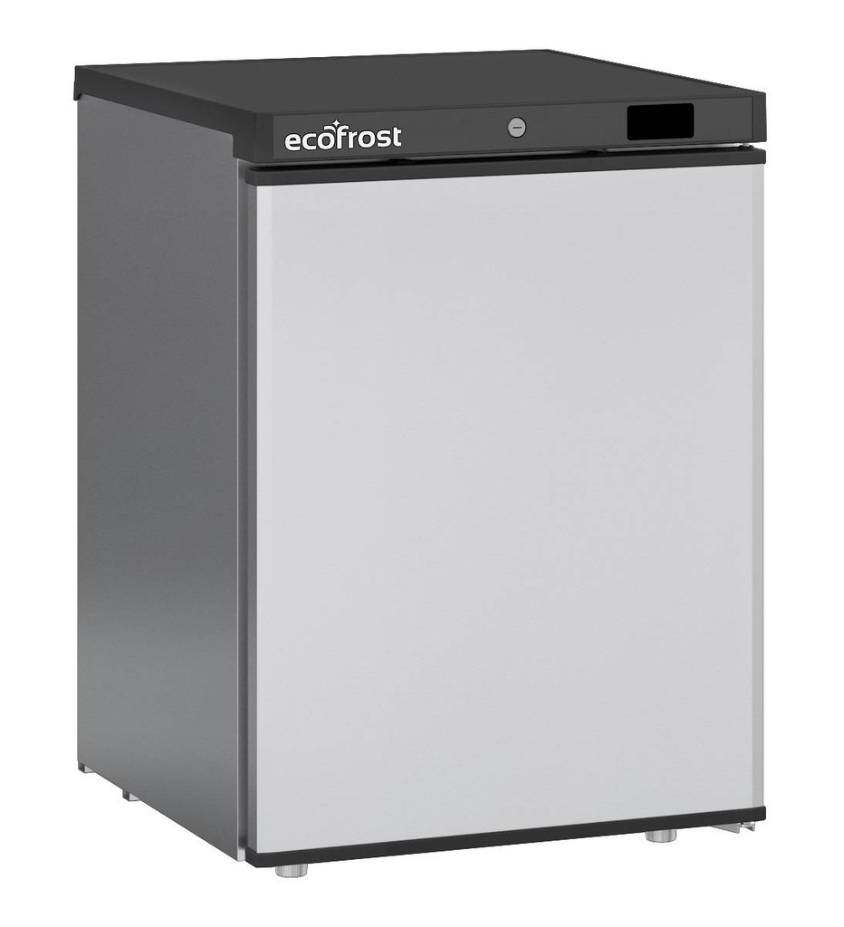 Tiefkühlschrank 1 Tür aus Edelstahl, 200 L, 600 x 635 x 835 mm