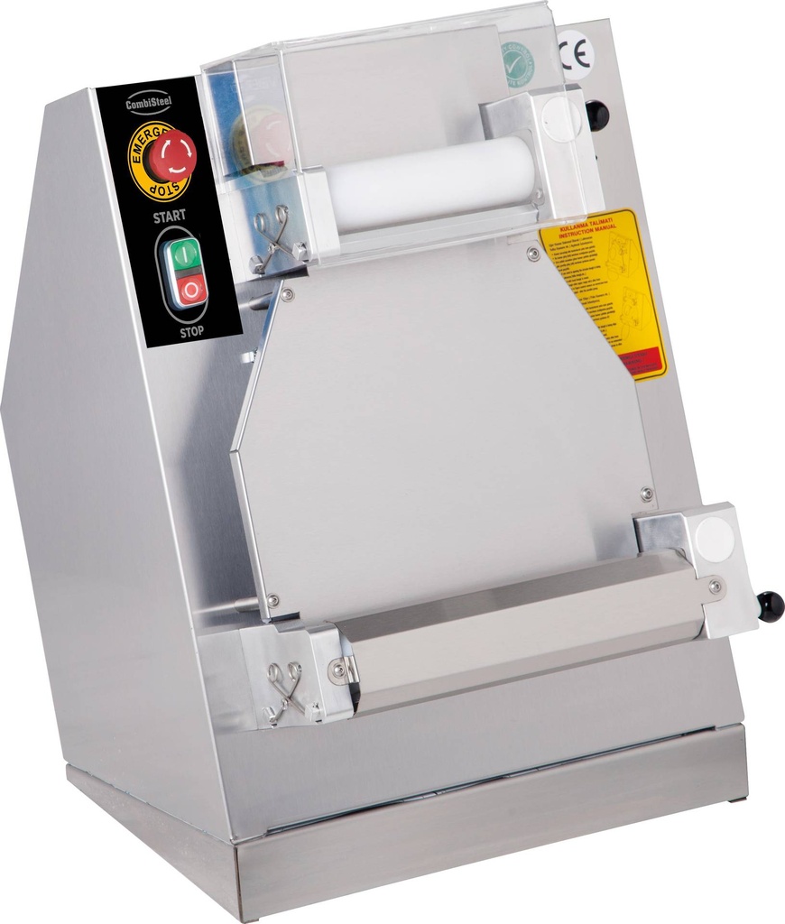 Teigausroller Gerade aus Edelstahl, 540 x 510 x 630 mm