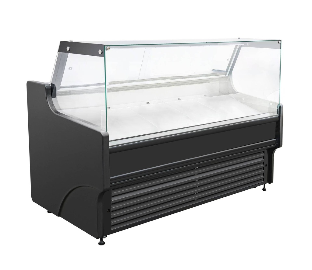 Kühlvitrine Thomas 1.3, 1330 x 940 x 1200 mm, schwarz