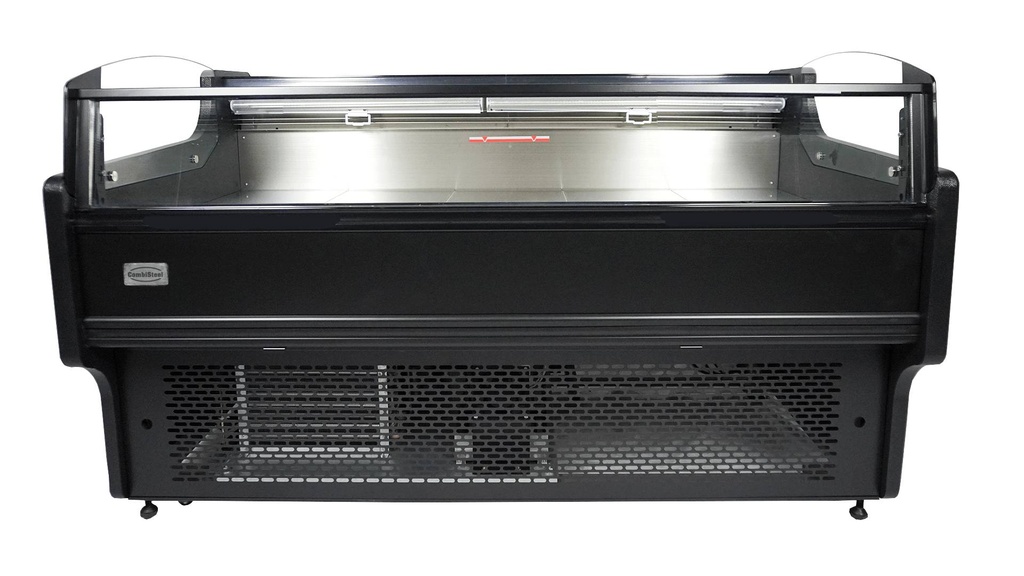 Kühlvitrine Ronald 1.5, 1580 x 940 x 870 mm, schwarz