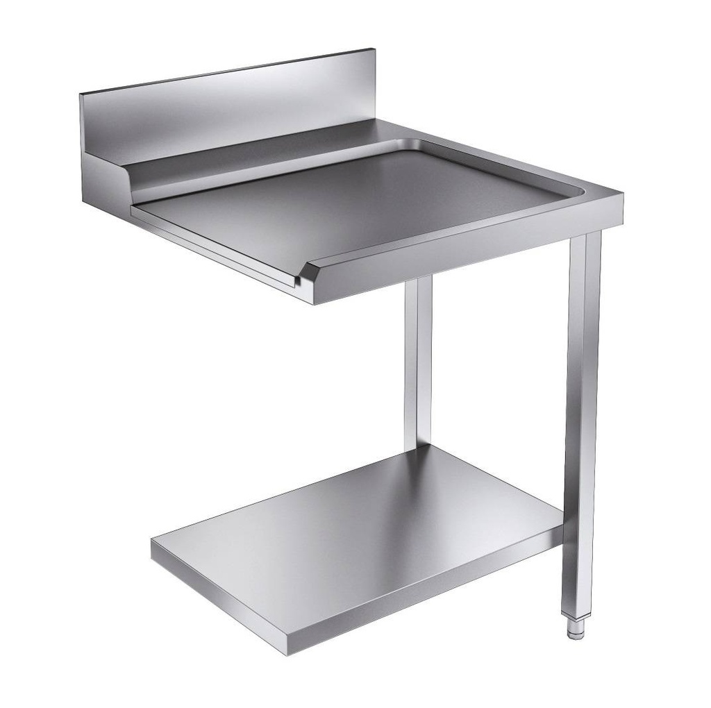 Ablauftisch Grundboden 700 Rechts für 7280.0045-0046, 700 x 750 x 900 mm
