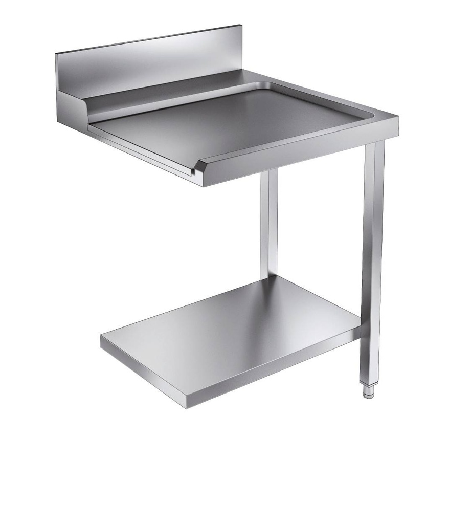 Ablauftisch Grundboden 700 Rechts für 7082.0070-0075, 700 x 800 x 900 mm