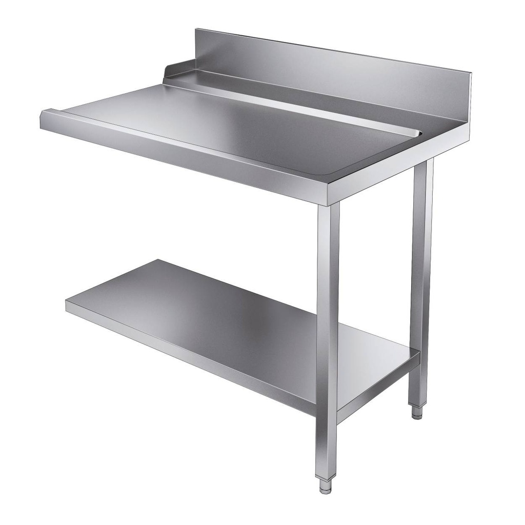 Ablauftisch Grundboden 1100 Rechts für 7082.0070-0075, 1100 x 800 x 900 mm