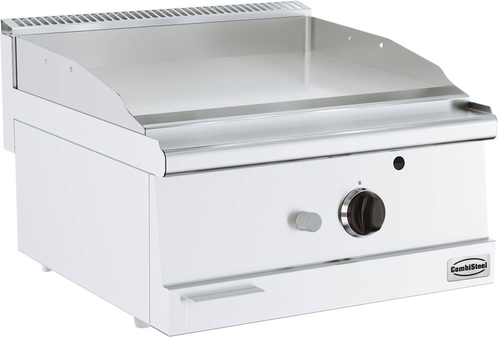 Base 600 Gas Grillplatte Chrom, 600 x 600 x 300 mm