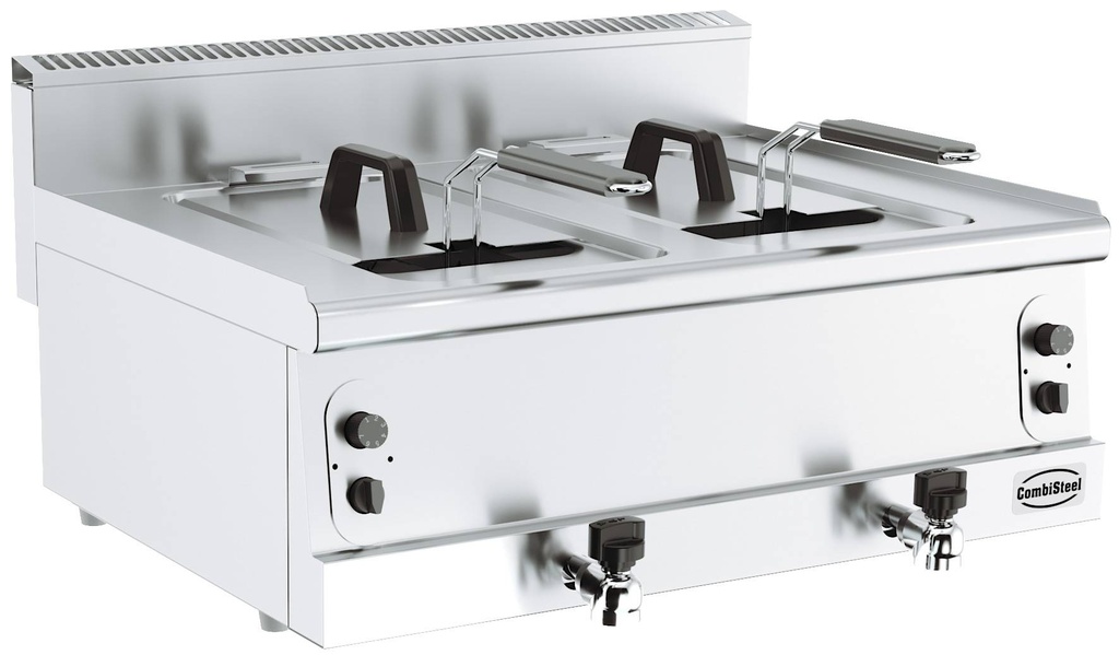Base 600 Friteuse Gas, 2 x 8 L, 800 x 600 x 300 mm