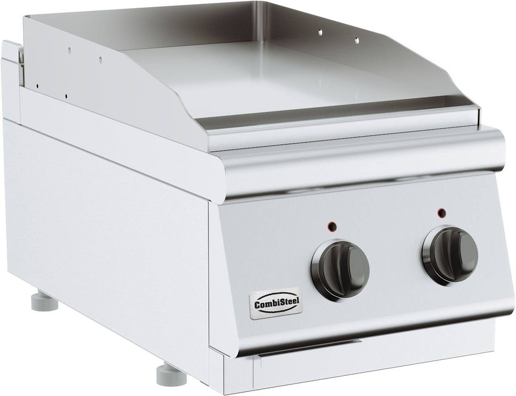 Base 700 Elektro Grillplatte Chrom, 400 x 700 x 300 mm