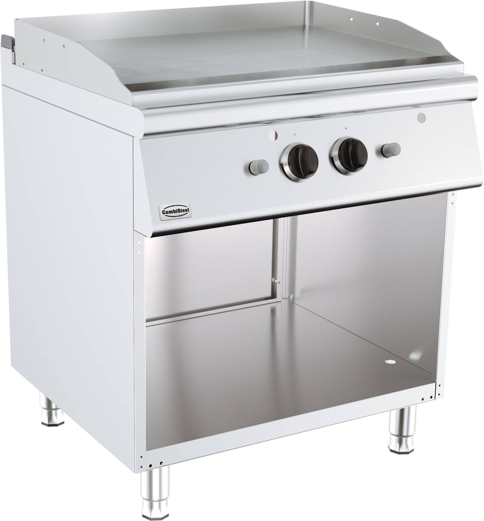 Base 700 Gas Grillplatte Chrom, 800 x 700 x 900 mm