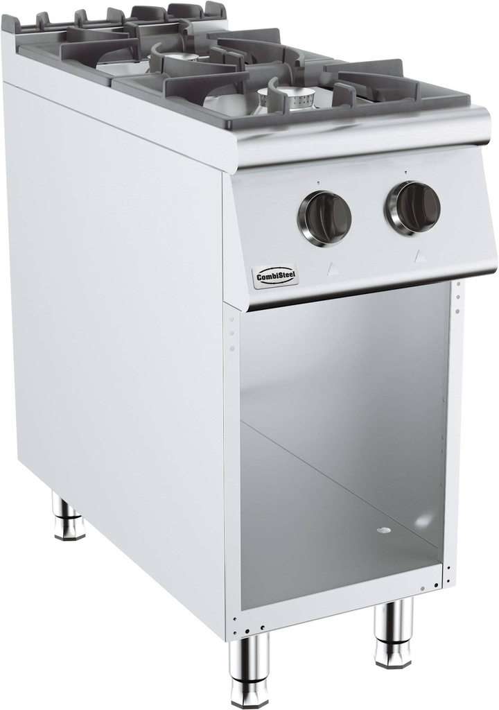 Base 900 Gasherd 2 Brenner, 400 x 900 x 900 mm