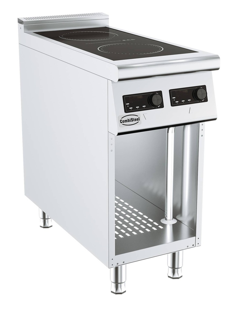 Base 900 Induktion Elektroherd 2 PL, 400 x 900 x 900 mm