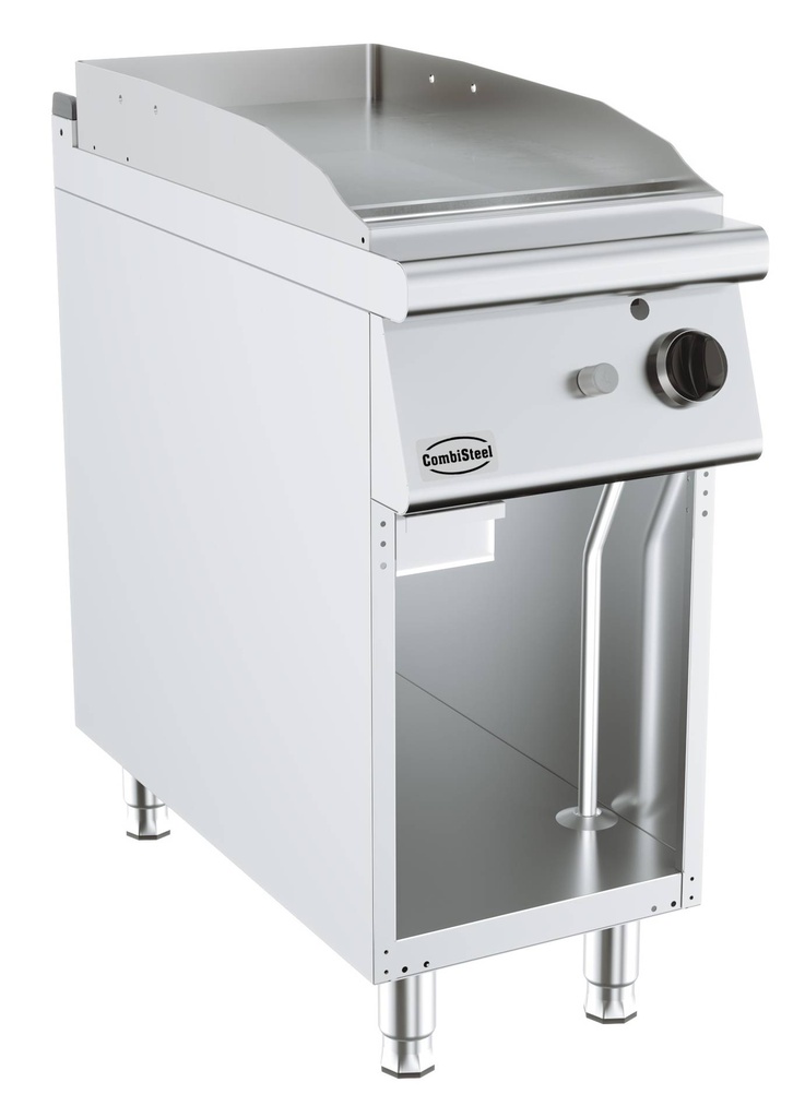 Base 900 Gas Grillplatte Chrom, 400 x 900 x 900 mm