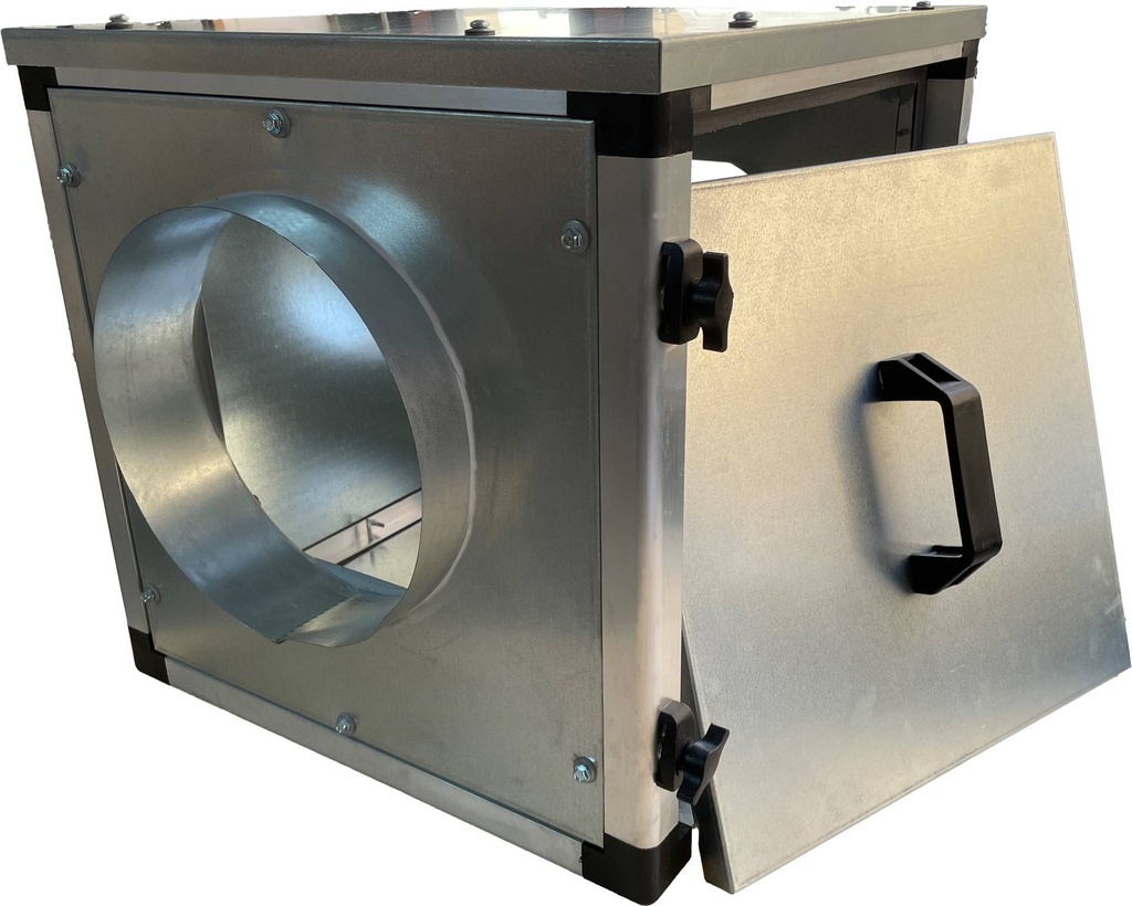 Ventilator in Dose Doppelwandig, 550 x 550 x 550 mm