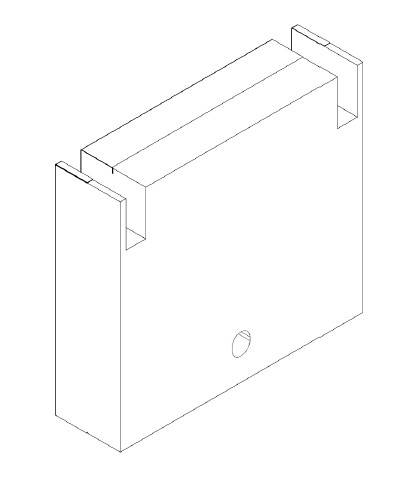 Kit fürKühlaggregate 350-100 für 7265.0085-1085, 670 x 101 x 520 mm