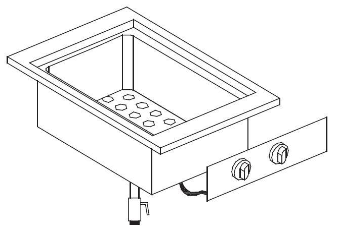 Bain-Marie Module, 400 x 600 x 260 mm