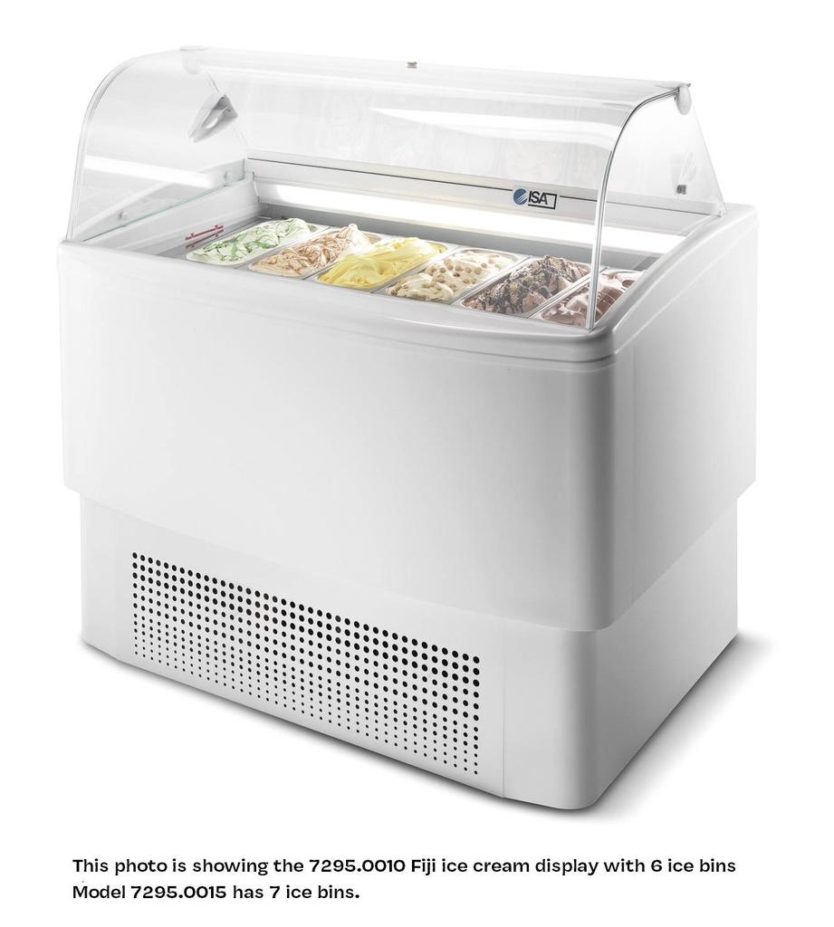 Speiseisvitrine Fiji 7, 1354 x 630 x 1247 mm