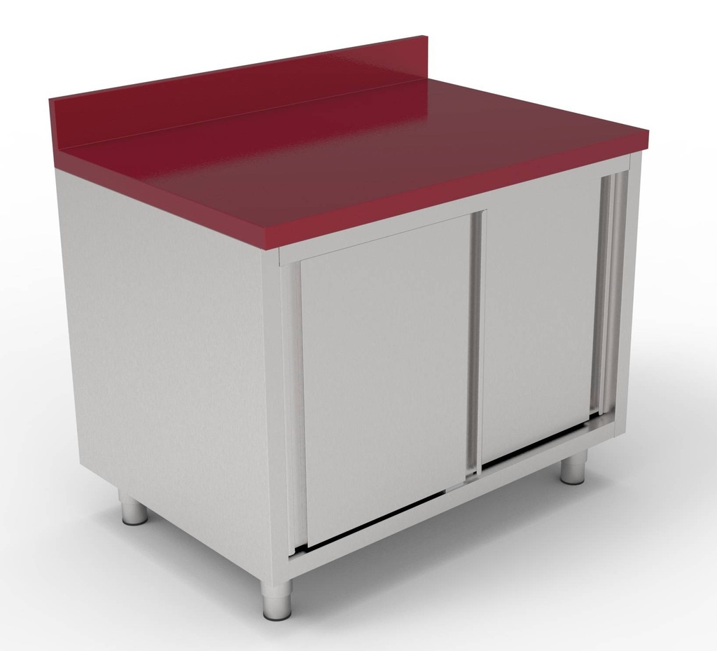 700 Arbeitstisch Schiebetüren mit Anschnittfläche, 1600 x 700 x 850 mm