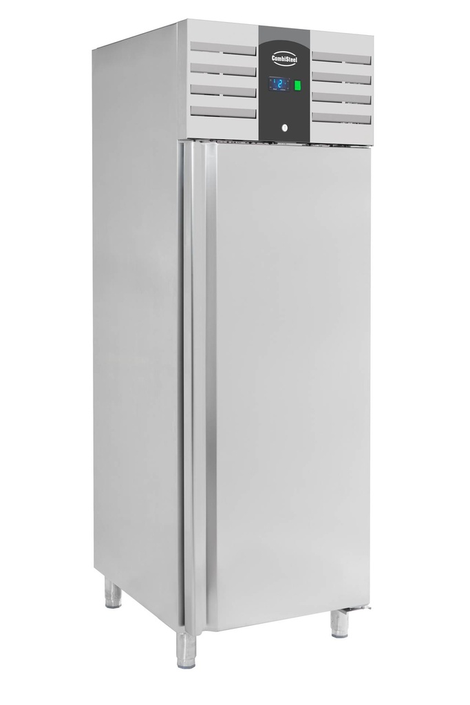 Kühlschrank 1 Tür aus Edelstahl, 740 x 830 x 2010 mm