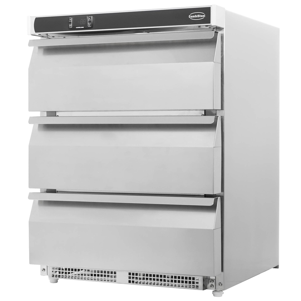 Kühlschrank Rfs 3 aus Edelstahl, 600 x 605 x 810 mm