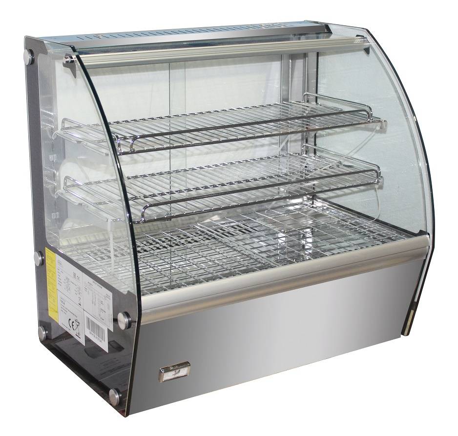Wärmevitrine, 100 L, 682 x 450 x 675 mm, 100 L