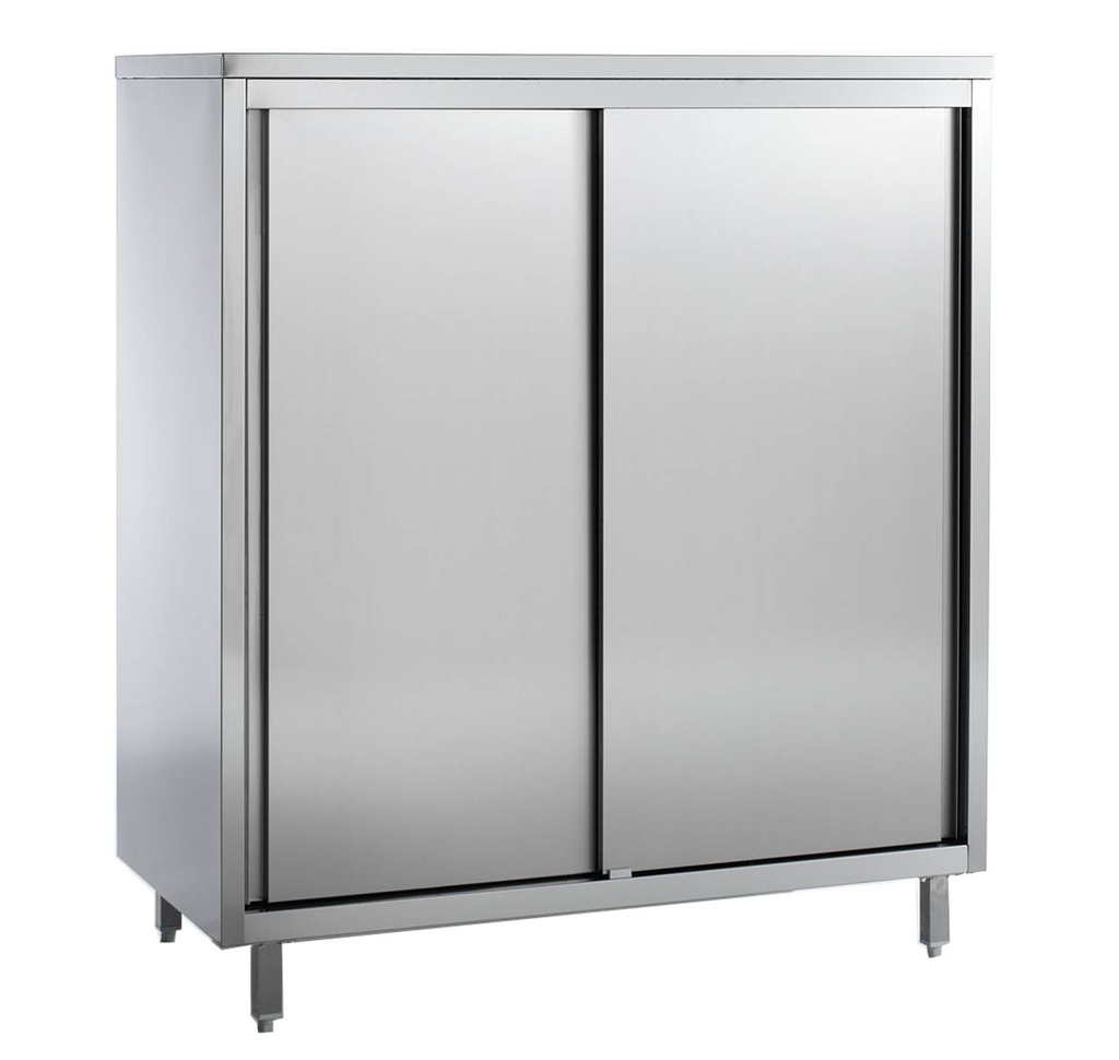 Vorratsschränke 4 aus Edelstahl, 1200 x 600 x 2000 mm